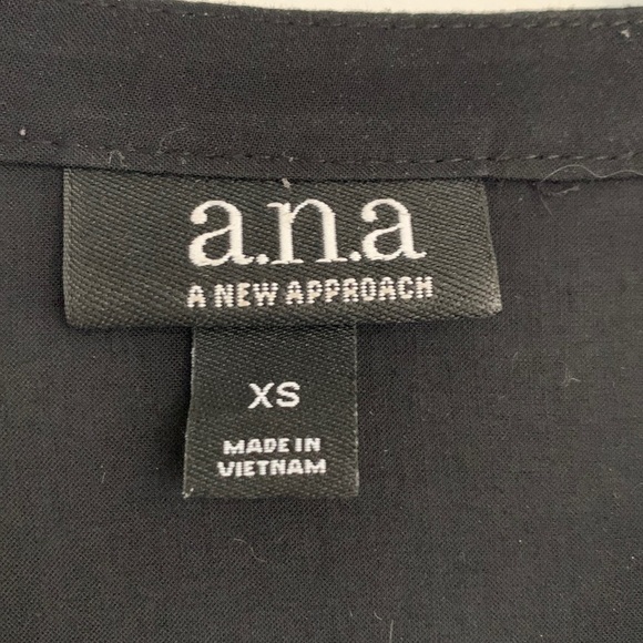 A.N.A Black Blouse - Picture 6 of 7
